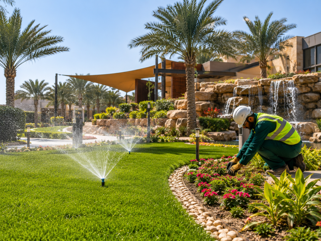 Irrigation, Landscaping & Theming Works — photo 1