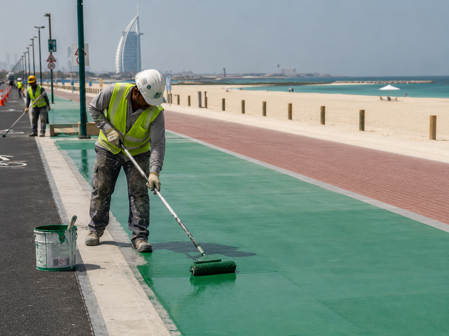 M-1013 Maintenance of Jogging Track at Jumeirah