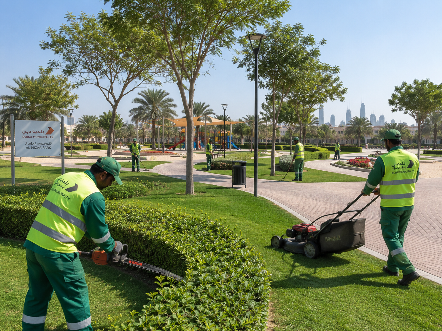 Dubai Municipality M-2381 – Group A Al Mizar Parks