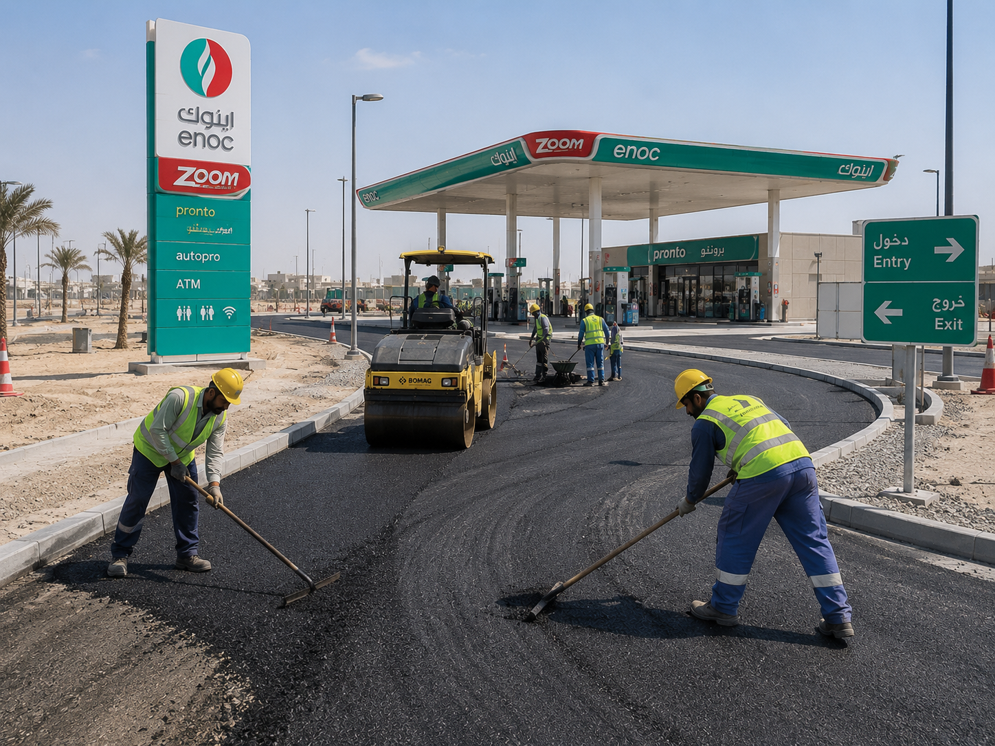 ENOC-1666 Filling Station Plot TP-229 (Entry & Exit Road) – Dubai South, Jebel Ali — 1