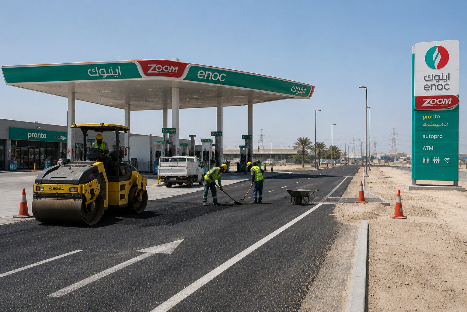 ENOC-1666 Filling Station Plot TP-229 (Entry & Exit Road) – Dubai South, Jebel Ali