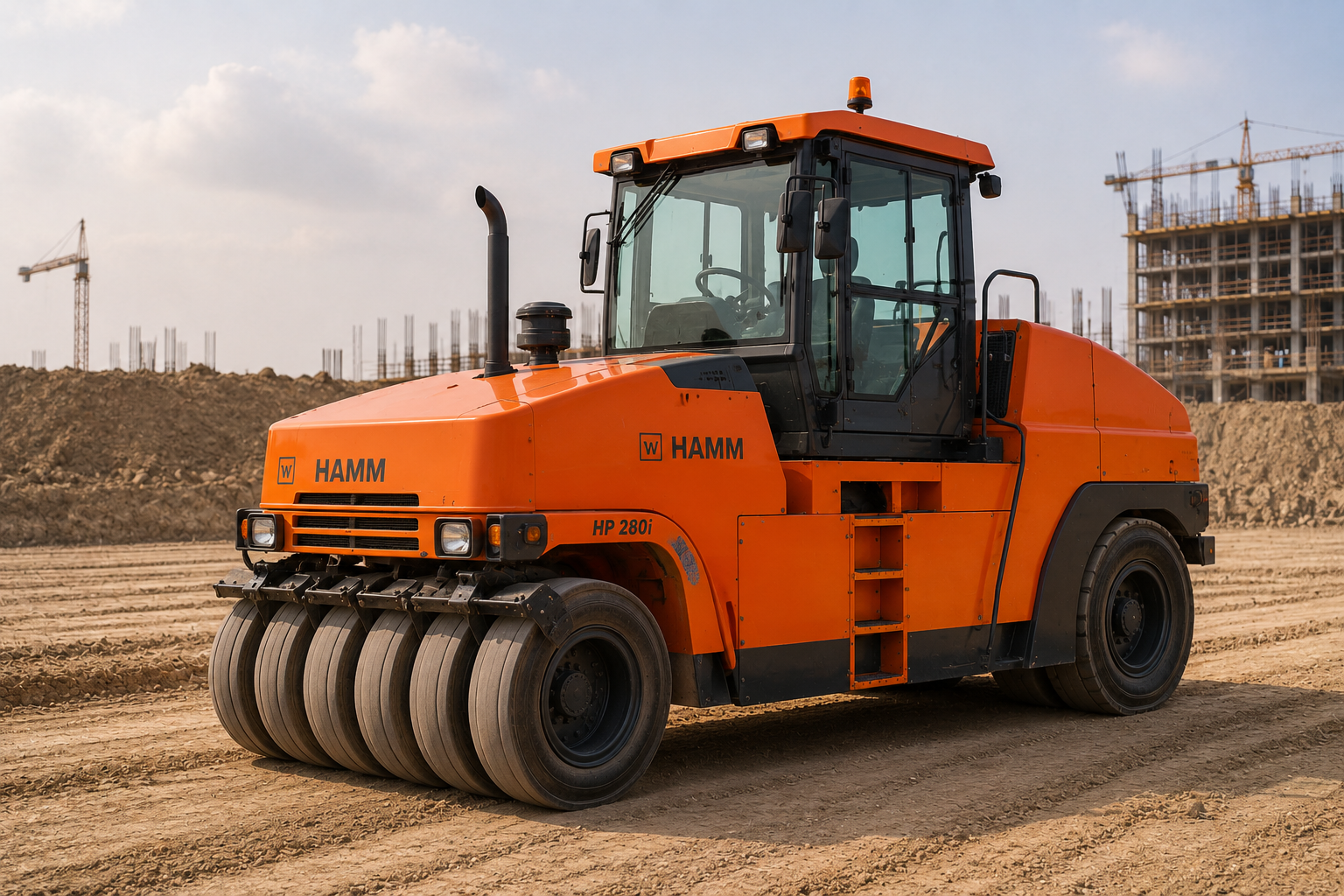 PTR (Pneumatic Tyre Roller)